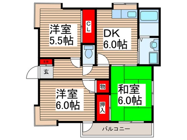 ブライトハウスの物件間取画像